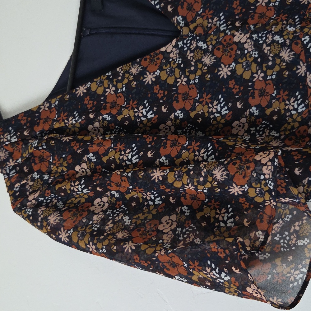 Madewell Multicolor Floral Mini Dress - Picture 6 of 9